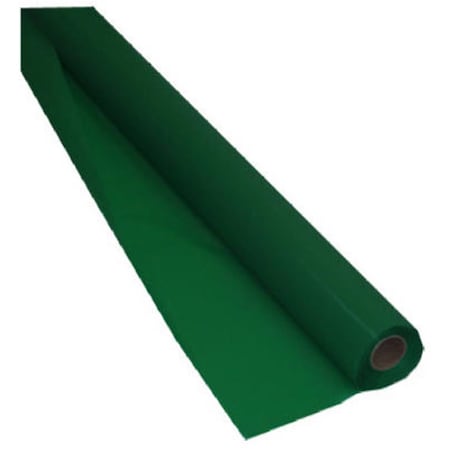 Omg 013006 100 ft. Emerald Green Plastic Table Roll OM137681